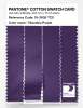 Product image 3 of the product “PANTONE® COTTON SWATCH CARD 19-3638 TCX Tillandsia Purple ”