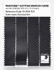 Product image 3 of the product “PANTONE® COTTON SWATCH CARD 19-3916 TCX Charcoal Art ”