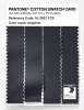 Product image 3 of the product “PANTONE® COTTON SWATCH CARD 19-3927 TCX Graphite ”