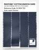 Product image 3 of the product “PANTONE® COTTON SWATCH CARD 19-3934 TCX Oceana ”