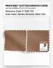 Product image 4 of the product “PANTONE® COTTON SWATCH CARD 17-1328 TCX Indian Tan ”