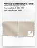 Product image 4 of the product “PANTONE® COTTON SWATCH CARD 11-0105 TCX Antique White ”