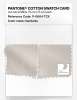 Product image 4 of the product “PANTONE® COTTON SWATCH CARD 11-0604 TCX Gardenia ”