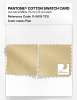 Product image 4 of the product “PANTONE® COTTON SWATCH CARD 11-0619 TCX Flan ”