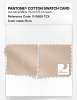 Product image 4 of the product “PANTONE® COTTON SWATCH CARD 11-0809 TCX Ecru ”