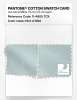 Product image 4 of the product “PANTONE® COTTON SWATCH CARD 11-4805 TCX Hint of Mint ”