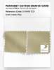 Product image 4 of the product “PANTONE® COTTON SWATCH CARD 12-0418 TCX Hay ”