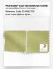 Product image 4 of the product “PANTONE® COTTON SWATCH CARD 12-0426 TCX Mellow Green ”