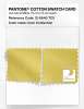 Artikelbild 4 des Artikels “PANTONE® COTTON SWATCH CARD 12-0640 TCX Corn Confection “