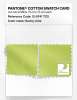 Product image 4 of the product “PANTONE® COTTON SWATCH CARD 12-0741 TCX Sunny Lime ”