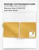 Product image 4 of the product “PANTONE® COTTON SWATCH CARD 12-0758 TCX Yarrow ”
