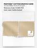 Product image 4 of the product “PANTONE® COTTON SWATCH CARD 12-0815 TCX Vanilla Custard ”