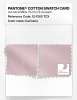 Product image 4 of the product “PANTONE® COTTON SWATCH CARD 12-1303 TCX Carinaria ”