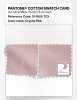 Product image 4 of the product “PANTONE® COTTON SWATCH CARD 12-1605 TCX Crystal Pink ”