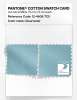 Product image 4 of the product “PANTONE® COTTON SWATCH CARD 12-4608 TCX Clearwater ”