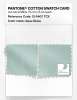 Product image 4 of the product “PANTONE® COTTON SWATCH CARD 12-5407 TCX Aqua Glass ”