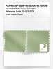 Product image 4 of the product “PANTONE® COTTON SWATCH CARD 13-0215 TCX Reed ”