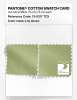 Product image 4 of the product “PANTONE® COTTON SWATCH CARD 13-0317 TCX Lily Green ”