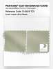 Product image 4 of the product “PANTONE® COTTON SWATCH CARD 13-0608 TCX Aloe Wash ”