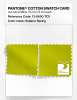 Product image 4 of the product “PANTONE® COTTON SWATCH CARD 13-0650 TCX Sulphur Spring ”