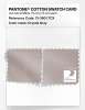 Product image 4 of the product “PANTONE® COTTON SWATCH CARD 13-3801 TCX Crystal Gray ”