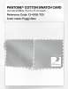 Product image 4 of the product “PANTONE® COTTON SWATCH CARD 13-4305 TCX Foggy Dew ”