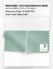 Product image 4 of the product “PANTONE® COTTON SWATCH CARD 13-6008 TCX Misty Jade ”