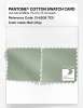 Product image 4 of the product “PANTONE® COTTON SWATCH CARD 13-6208 TCX Bok Choy ”