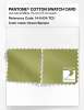 Product image 4 of the product “PANTONE® COTTON SWATCH CARD 14-0434 TCX Green Banana ”