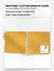 Product image 4 of the product “PANTONE® COTTON SWATCH CARD 14-0851 TCX Samoan Sun ”