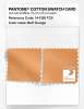 Product image 4 of the product “PANTONE® COTTON SWATCH CARD 14-1128 TCX Buff Orange ”