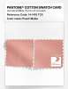 Product image 4 of the product “PANTONE® COTTON SWATCH CARD 14-1418 TCX Peach Melba ”