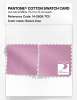Product image 4 of the product “PANTONE® COTTON SWATCH CARD 14-2808 TCX Sweet Lilac ”