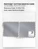 Artikelbild 4 des Artikels “PANTONE® COTTON SWATCH CARD 14-4104 TCX Northern Droplet “