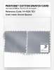 Artikelbild 4 des Artikels “PANTONE® COTTON SWATCH CARD 14-4309 TCX Secret Spaces “
