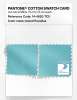Product image 4 of the product “PANTONE® COTTON SWATCH CARD 14-4620 TCX Island Paradise ”