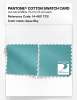 Product image 4 of the product “PANTONE® COTTON SWATCH CARD 14-4811 TCX Aqua Sky ”