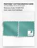 Artikelbild 4 des Artikels “PANTONE® COTTON SWATCH CARD 14-5618 TCX Cool Caribbean “