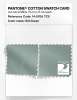 Product image 4 of the product “PANTONE® COTTON SWATCH CARD 14-5706 TCX Silt Green ”