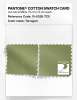 Product image 4 of the product “PANTONE® COTTON SWATCH CARD 15-0326 TCX Tarragon ”