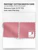 Product image 4 of the product “PANTONE® COTTON SWATCH CARD 15-1717 TCX Pink Icing ”