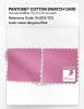 Product image 4 of the product “PANTONE® COTTON SWATCH CARD 15-2215 TCX Begonia Pink ”