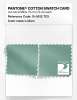 Product image 4 of the product “PANTONE® COTTON SWATCH CARD 15-5812 TCX Lichen ”