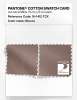 Product image 4 of the product “PANTONE® COTTON SWATCH CARD 16-1412 TCX Stucco ”