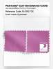 Product image 4 of the product “PANTONE® COTTON SWATCH CARD 16-3118 TCX Cyclamen ”