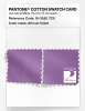 Product image 4 of the product “PANTONE® COTTON SWATCH CARD 16-3520 TCX African Violet ”