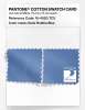 Product image 4 of the product “PANTONE® COTTON SWATCH CARD 16-4020 TCX Della Robbia Blue ”