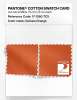 Product image 4 of the product “PANTONE® COTTON SWATCH CARD 17-1360 TCX Celosia Orange ”