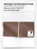 Product image 4 of the product “PANTONE® COTTON SWATCH CARD 17-1422 TCX Raw Umber ”