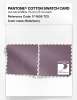 Product image 4 of the product “PANTONE® COTTON SWATCH CARD 17-1605 TCX Elderberry ”